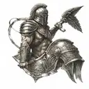 Gladiator tattoo design idea