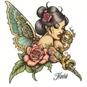 sexy words  tattoo design idea