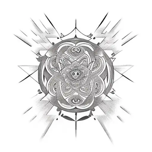 minato namikaze minimalist tattoo design idea