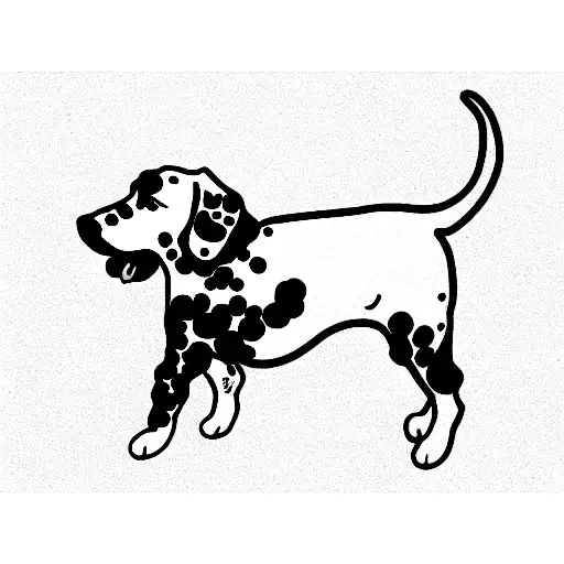 schnoodle dog tattoo design idea