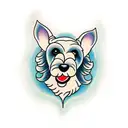 schnoodle tattoo design idea