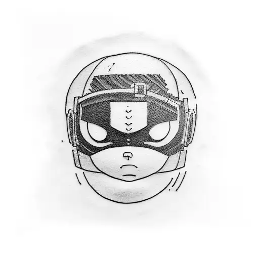 rock lee tattoo design idea