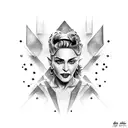Madonna Ciccone tattoo design idea