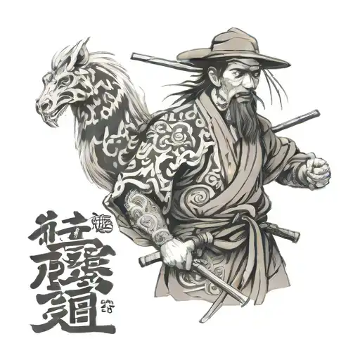 Tuscan raider tattoo design idea