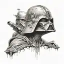 between raider Star Wars tattoo design idea