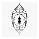 Tiara with April 8th 2022 date tattoo design idea