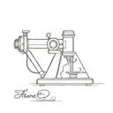 kawaii microscope tattoo design idea