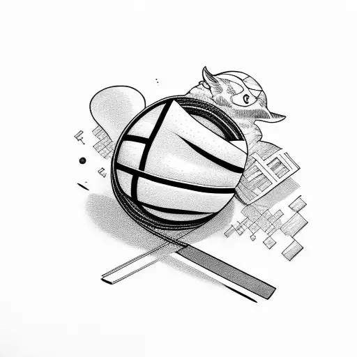 basket tattoo design idea