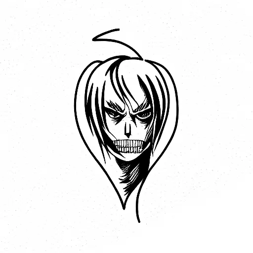 devote your heart, attack on titan tattoo design idea