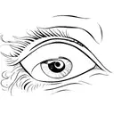 Eye tattoo design idea