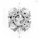 1997 sharp tattoo design idea