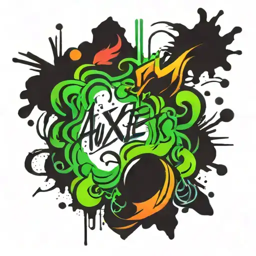 Anxiety tattoo design idea
