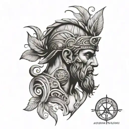 roman  tattoo design idea