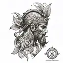 roman  tattoo design idea