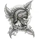roman  tattoo design idea