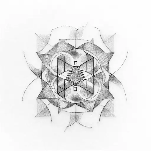 A minimalist tattoo of a mathematical graph representing the number 29 tattoo design idea