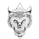 Grateful Dead dancing bear tattoo design idea