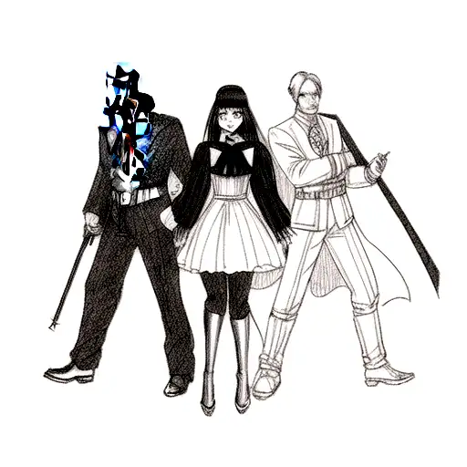 darth vader and star death tattoo design idea