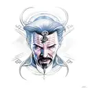 Dr strange tattoo design idea