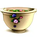 vase tattoo design idea