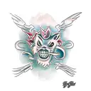 anxiety tattoo design idea