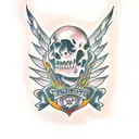 anxiety tattoo design idea