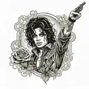 Michael Jackson  tattoo design idea