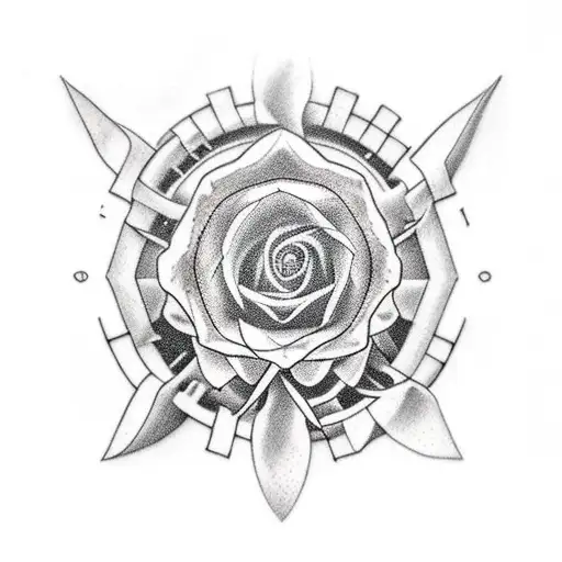 Aristotel and Fibonacci sequence tattoo design idea