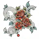 echo tattoo design idea