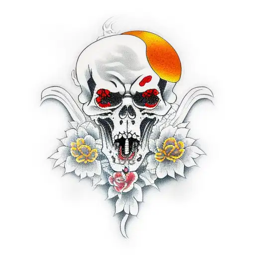 Grim Reaper tattoo design idea