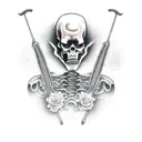 Grim Reaper tattoo design idea