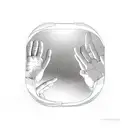 hands inside mirror escaping tattoo design idea