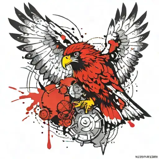Hawk tattoo design tattoo design idea