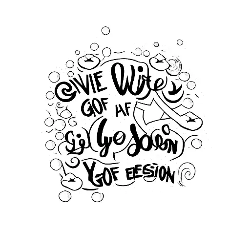 the words "give yourself a reason" with a beach theme tattoo design idea