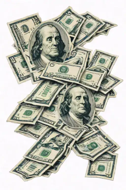 loyalty resoect money tattoo design idea