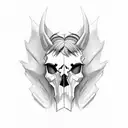 skull pony from mlp tattoo design idea