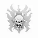 Kaido from One Piece  tattoo design idea