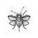 grasshopper tattoo design idea
