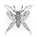 grasshopper tattoo design idea