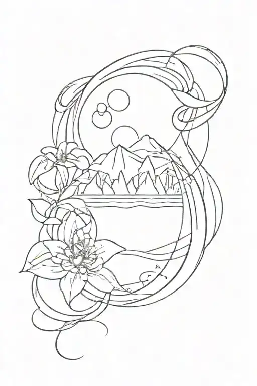 1961 1984 2008 2023 incorporated tattoo design idea