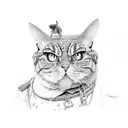 sitting on the dock of the bay tattoo design idea