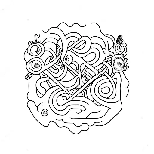 ADHD tattoo design idea