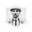 peaky blinders tattoo design idea