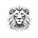 dutch lion tattoo design idea