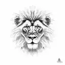 dutch lion tattoo design idea