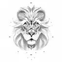 dutch lion tattoo design idea