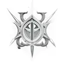 knight templar tattoo design idea