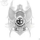knight templar tattoo design idea