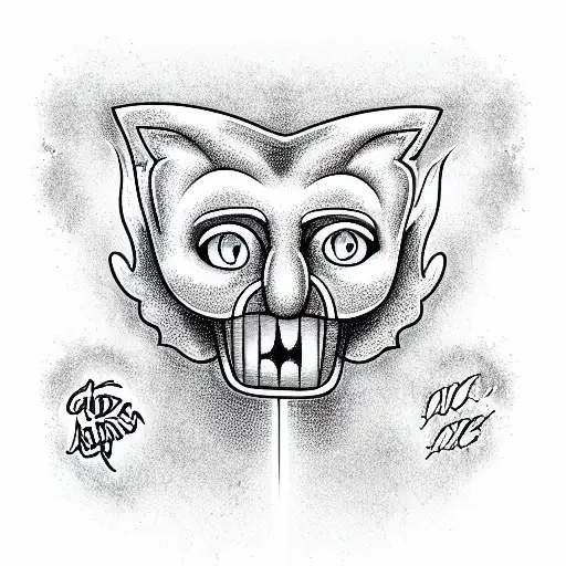 good omens tattoo design idea