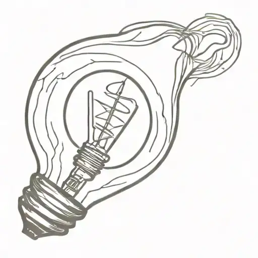 light bulb Matthew 5:16  tattoo design idea